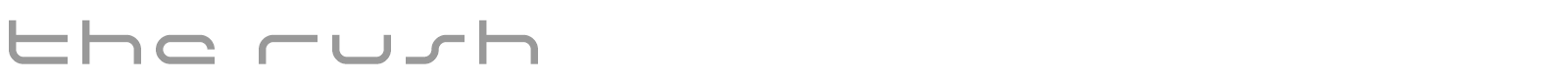 The Rush font preview